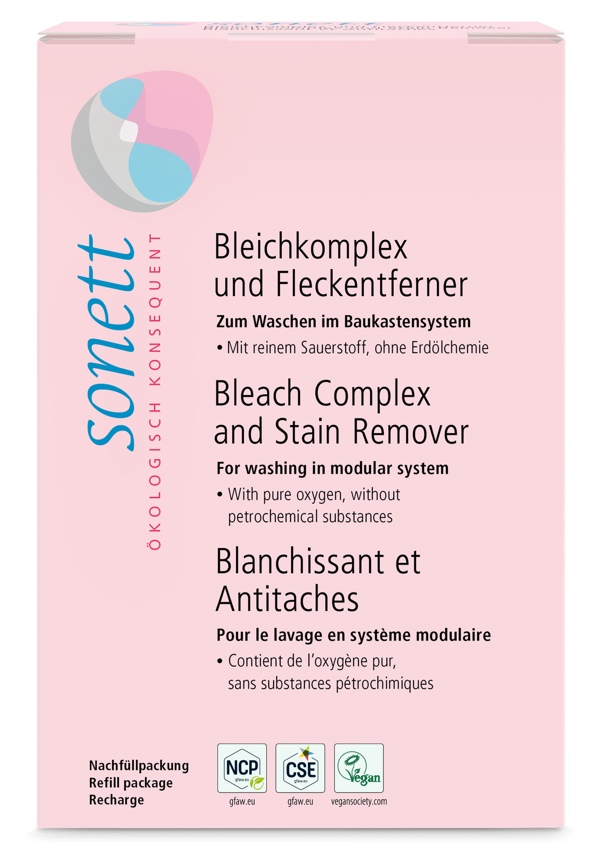 sonett Bleichkomplex und Fleckentferner