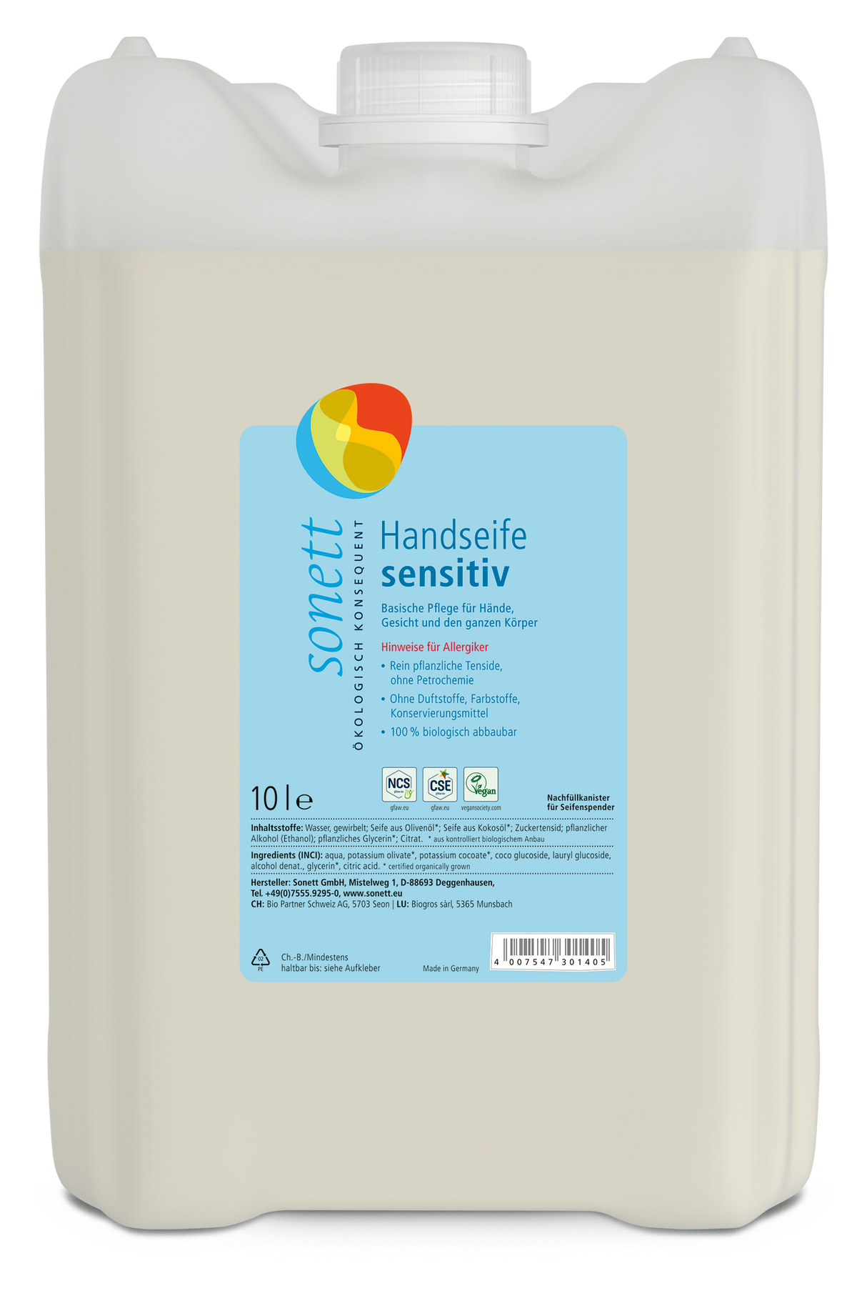 sonett Handseife sensitiv