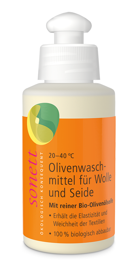 sonett Oliven Waschmittel Wolle & Seide