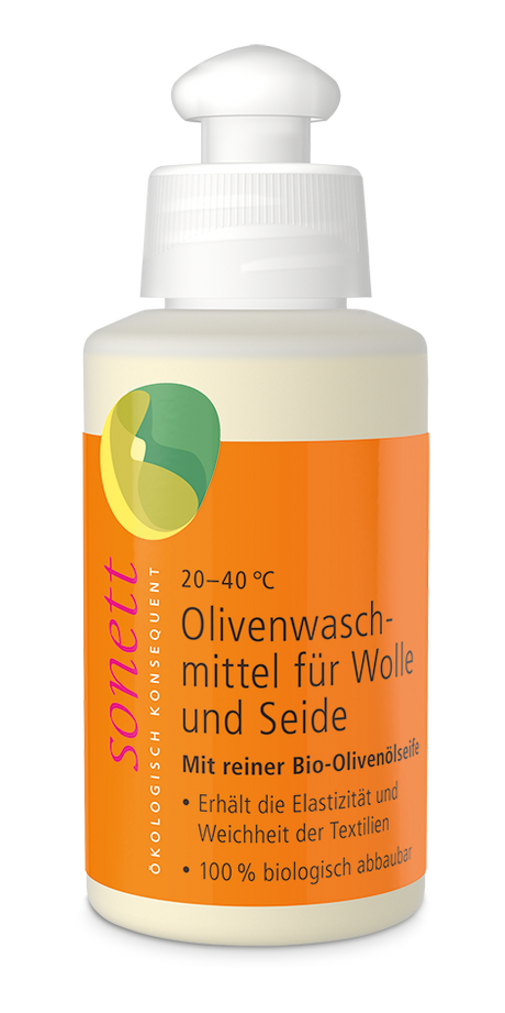 sonett Oliven Waschmittel Wolle & Seide