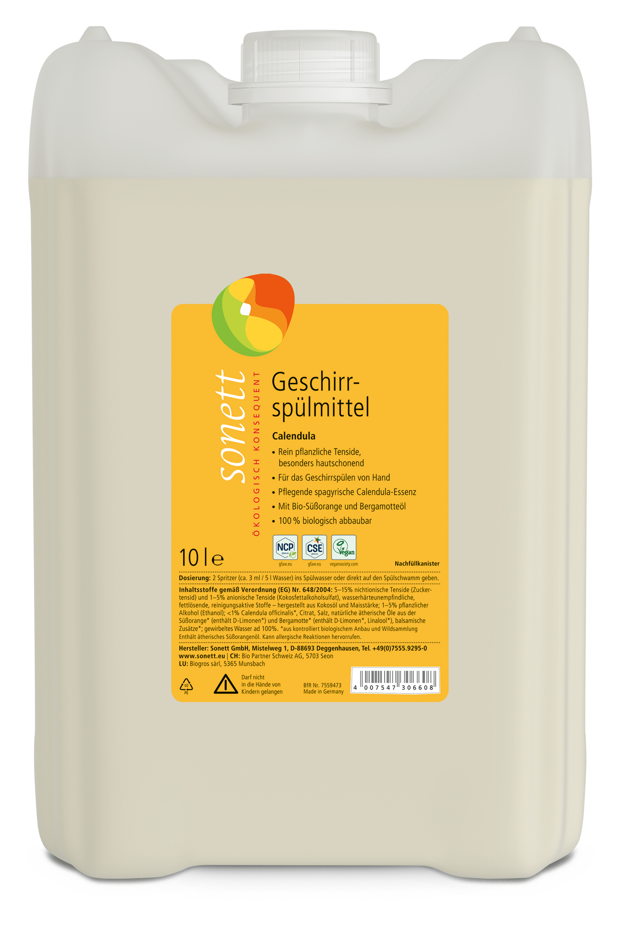 sonett Geschirr-Spülmittel Calendula