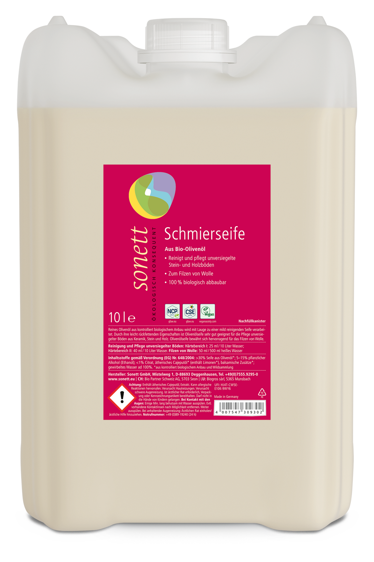 sonett Schmierseife