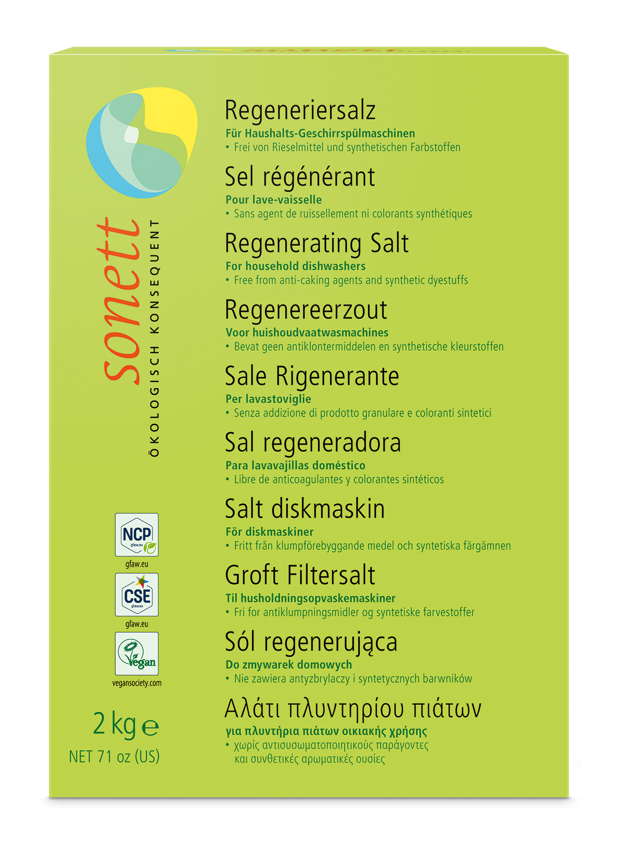 sonett Regeneriersalz