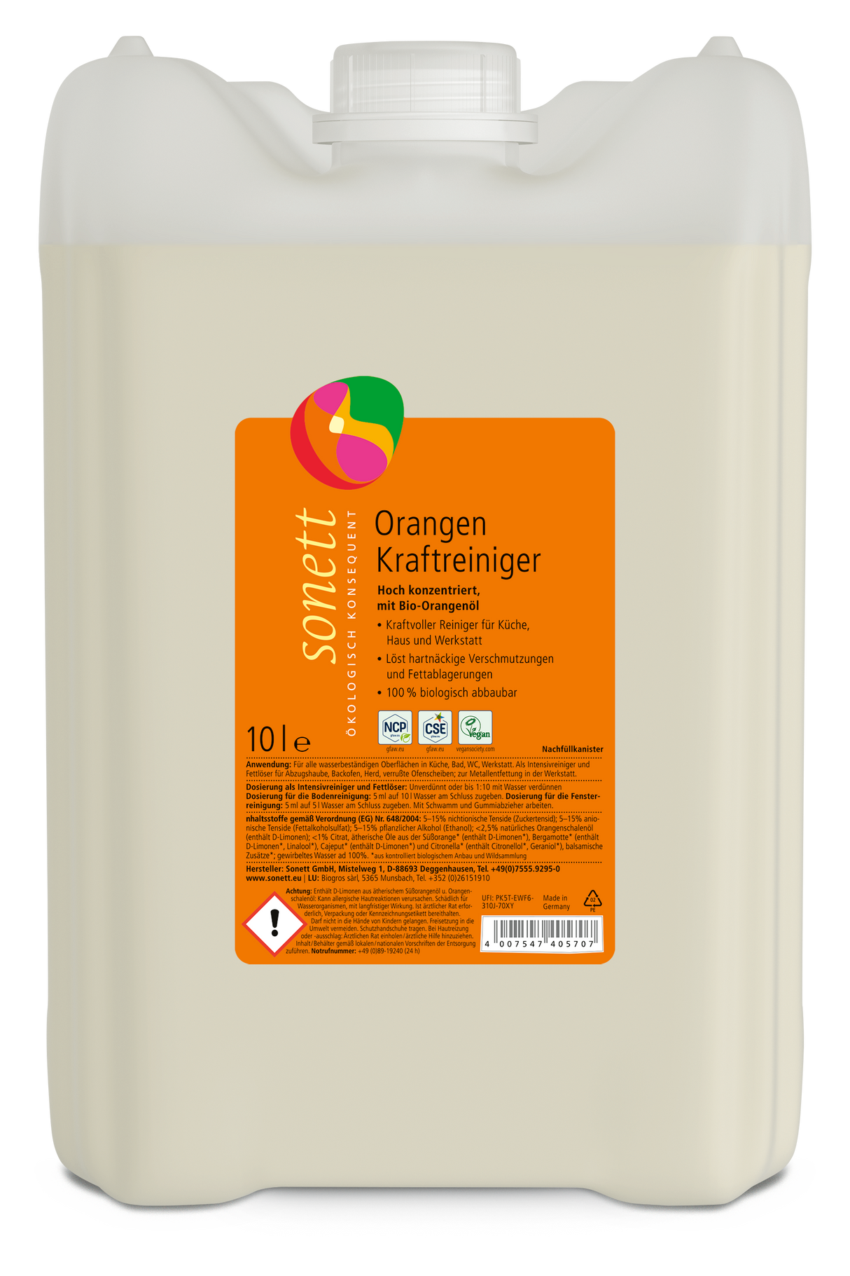 sonett Orangen Kraftreiniger