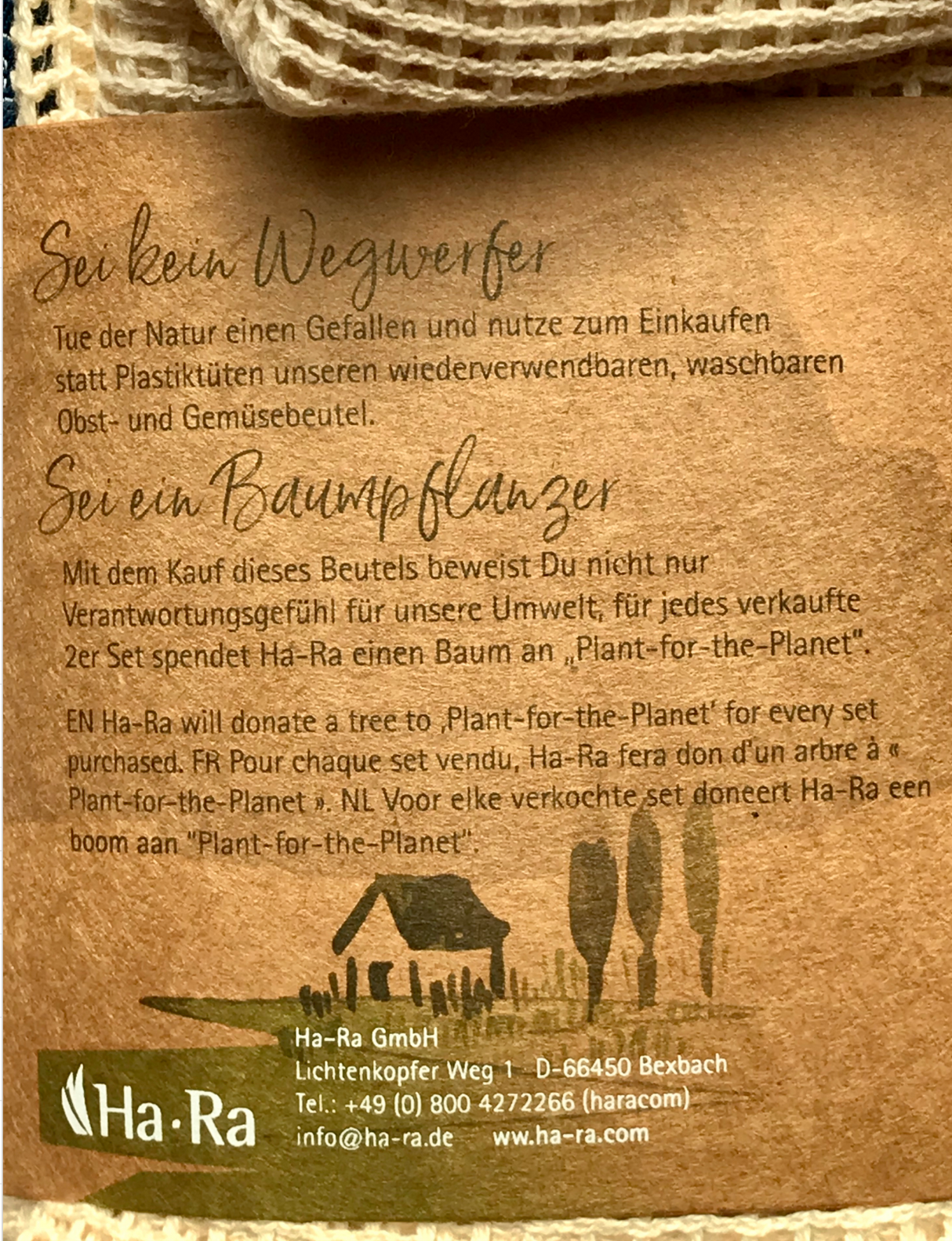 Ha-Ra Obst- & Gemüsebeutel 2er-Set