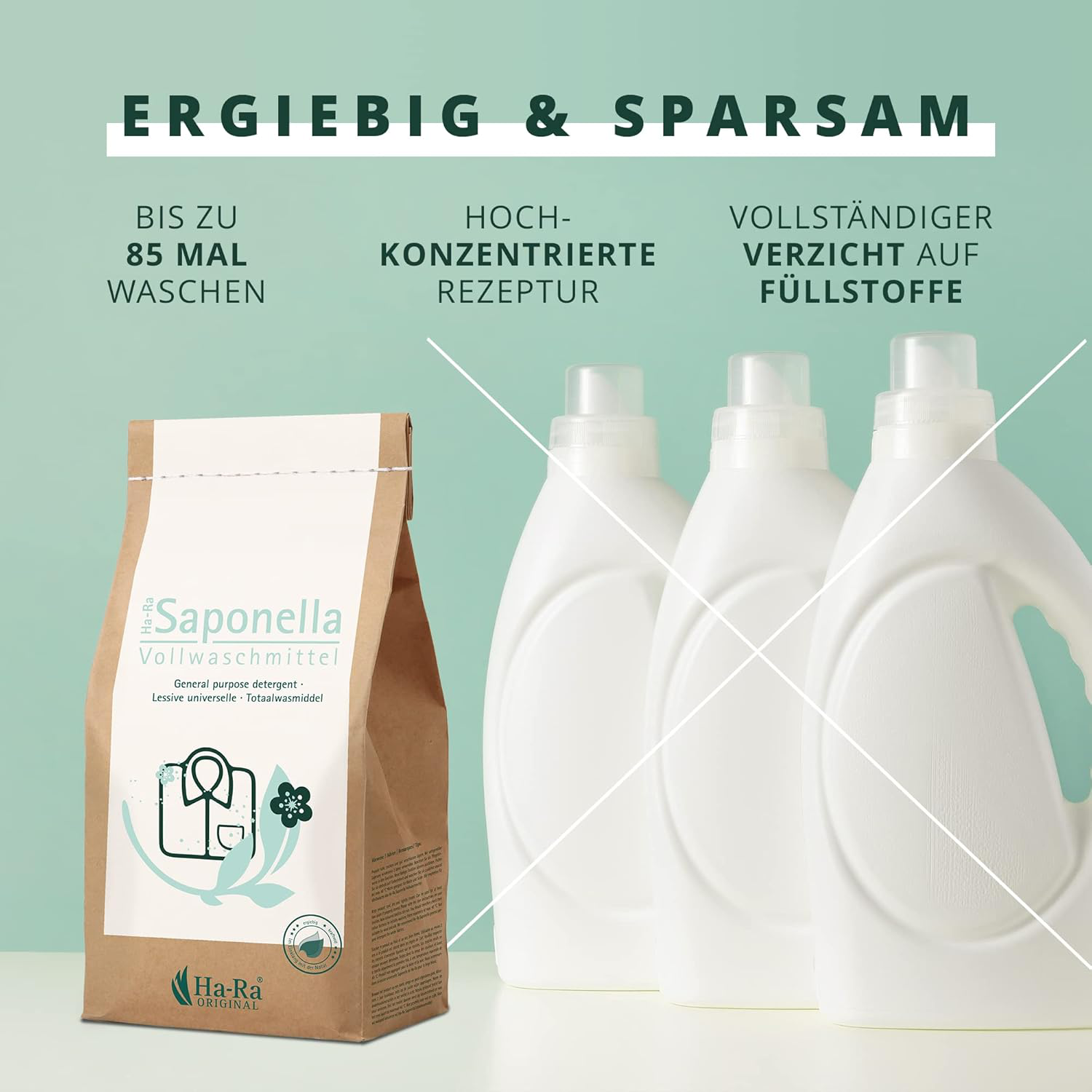 Ha-Ra Saponella Vollwaschmittel