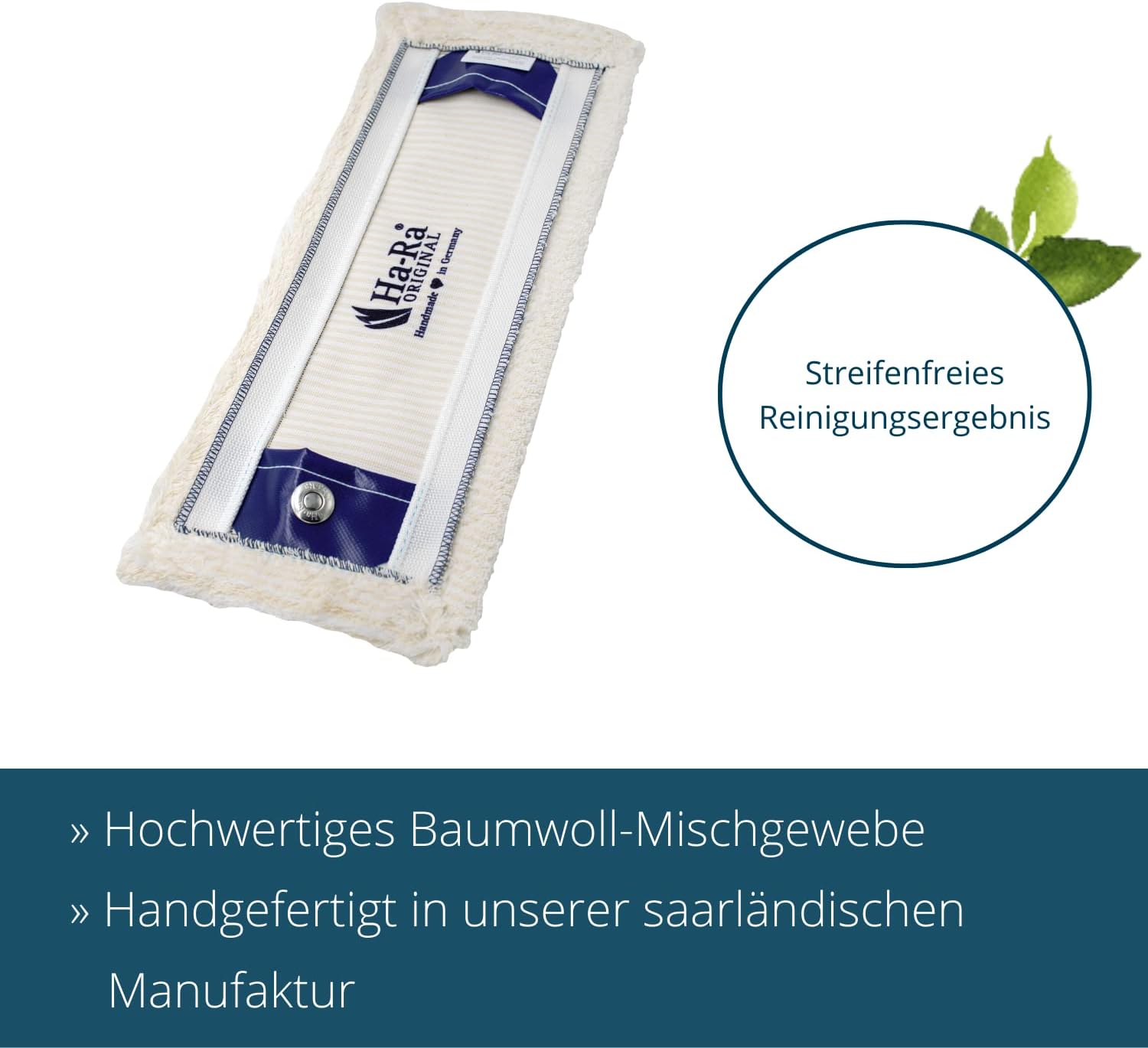 Ha-Ra Bodenfaser Weiß kurz