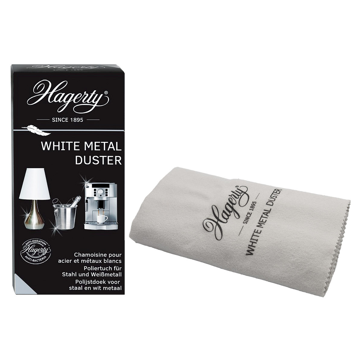 Hagerty White Metal Duster