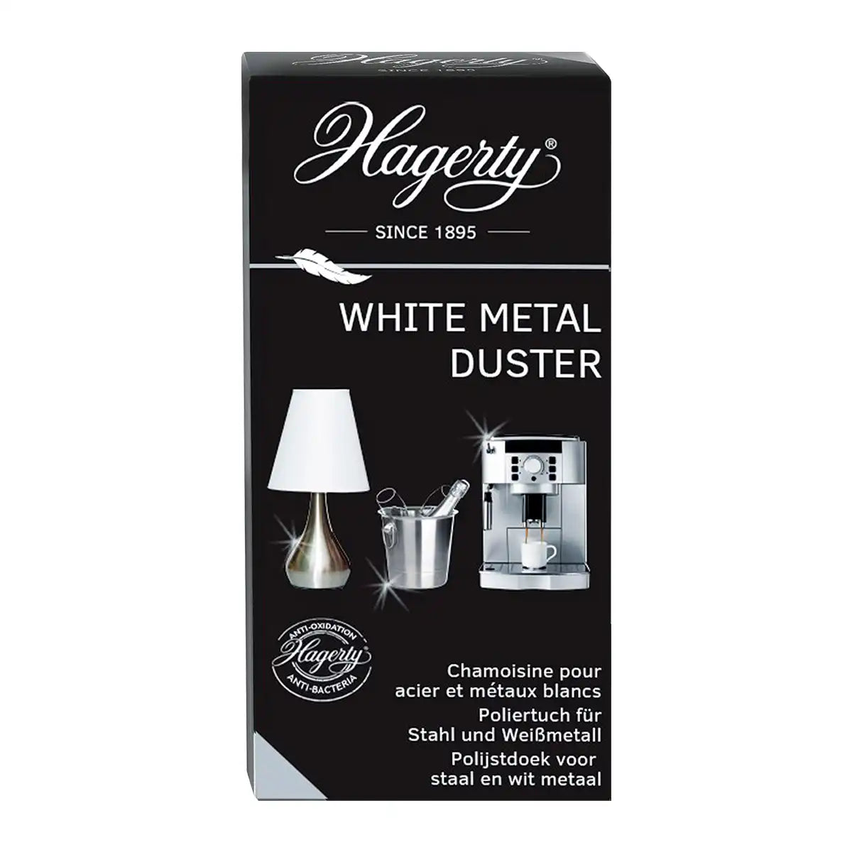 Hagerty White Metal Duster