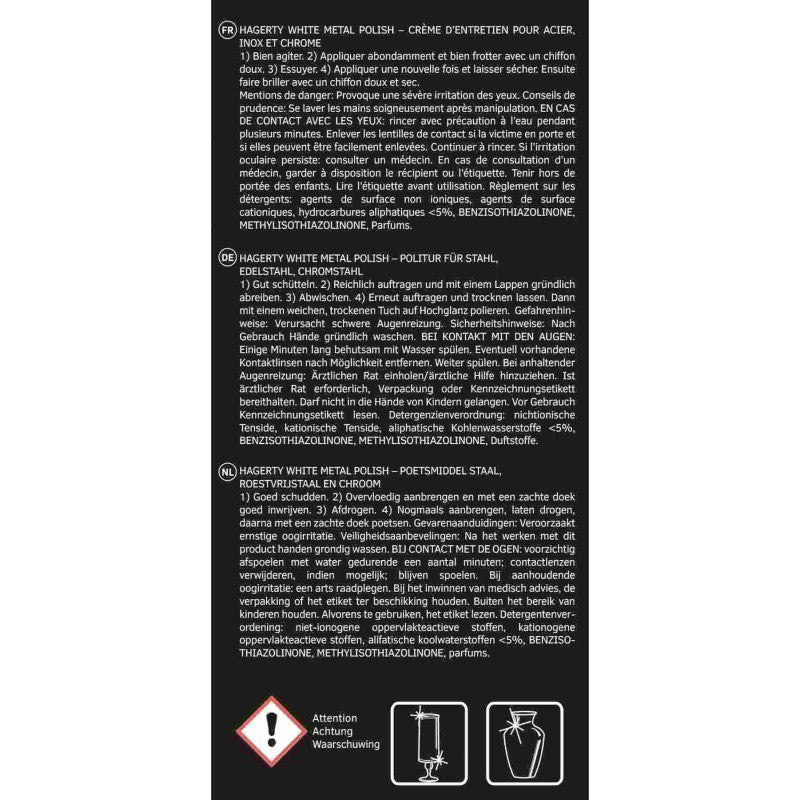 Hagerty White Metal Polish