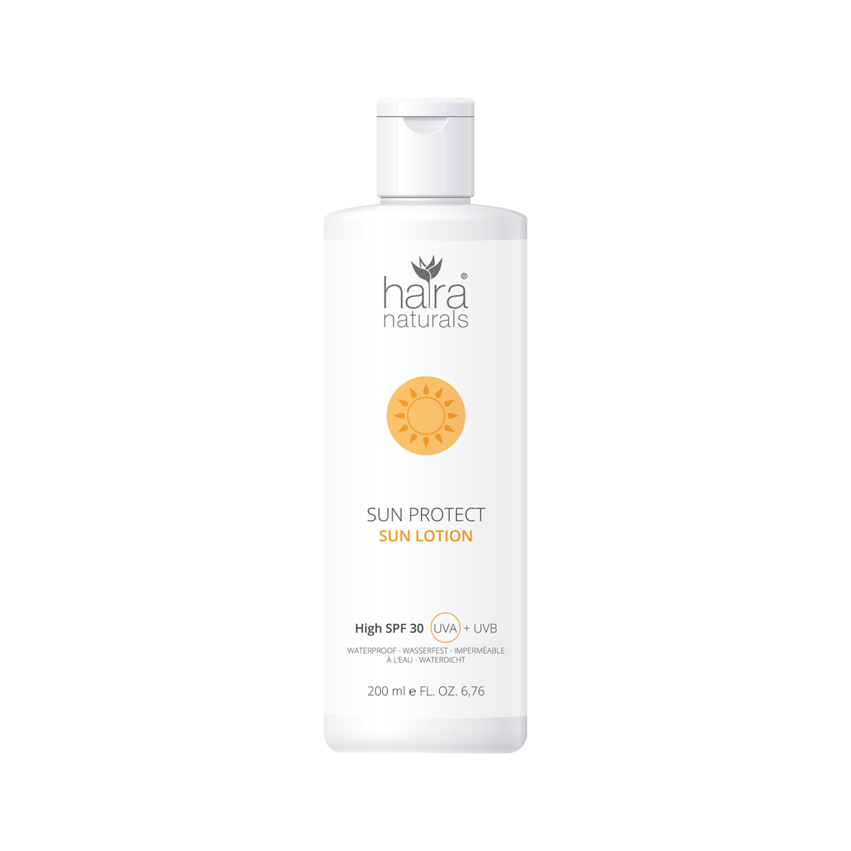 hara naturals sun lotion