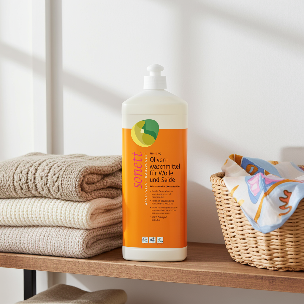 sonett Oliven Waschmittel Wolle & Seide