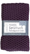 sonett FAMOS Spültuch handgestrickt